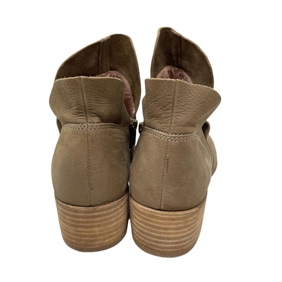 Seychelles Dwelling Bootie Size 7.5 Ankle Boot Western Stacked Heel Leather - Picture 6 of 12